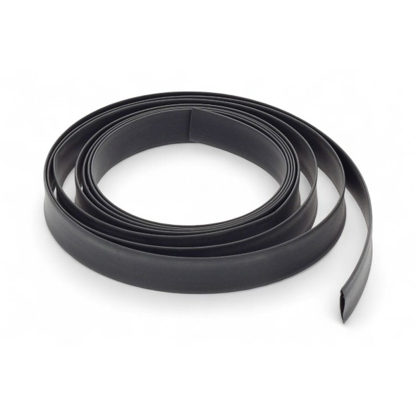 Guaina termorestringente nera (al metro) RTF050