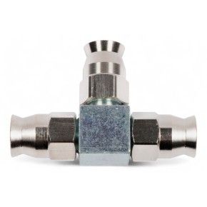 Raccordo a tre vie in metallo RTF053