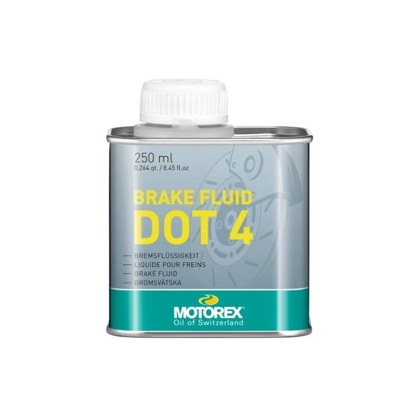 Liquido freni MOTOREX DOT 4 - 250 ml RTF4
