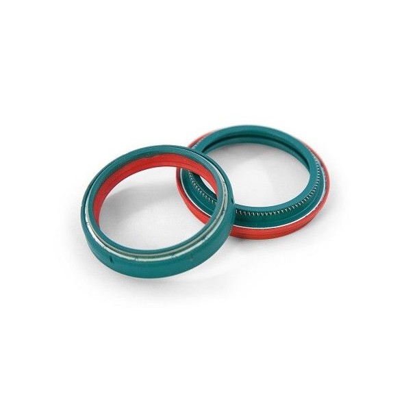 Kit paraolio e parapolvere dual compound SKF per forcelle WP 43mm SKF43W.DUAL