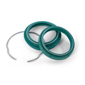 Kit paraolio e parapolvere verdi doppio labbro SKF per forcelle KYB/OHLINS 48mm SKF48K.HD
