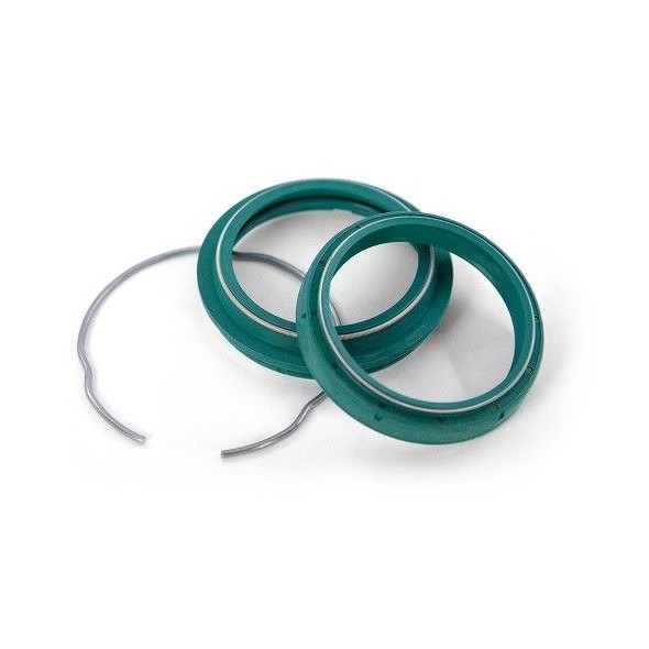 Kit paraolio e parapolvere verdi doppio labbro SKF per forcelle KYB/OHLINS 48mm SKF48K.HD