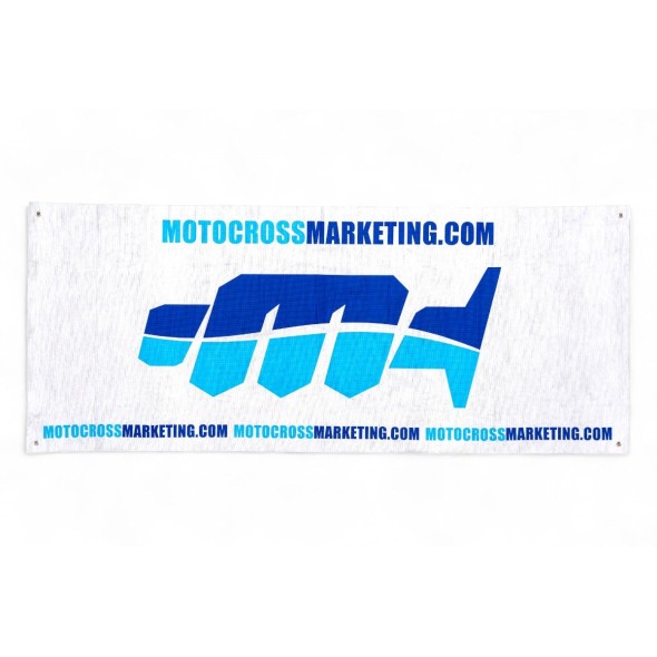 Striscione in TNT MOTOCROSS MARKETING - 190x80 cm STR002