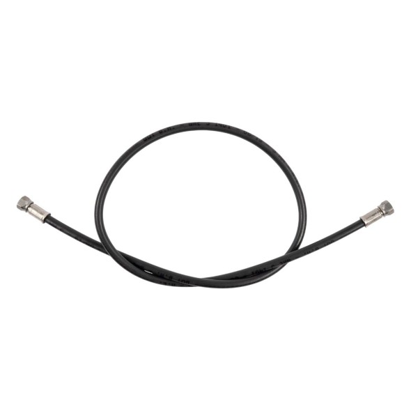 Tubo freno universale pre-assemblato carbon look, lunghezza 80cm TFU0800