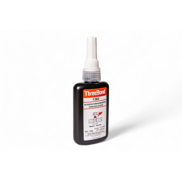 Frena filetti medio per alte temperature THREEBOND, colore rosso - 50 g TTB1360