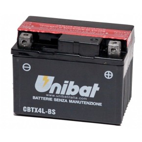 Batteria UNIBAT MF CBTX4L-BS / YTX4L-BS UB001MF