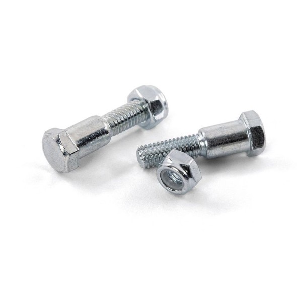 Viti leva frizione M6 x 26,5mm (sottotesta) con dadi e ranelle (5 pezzi) VT2104