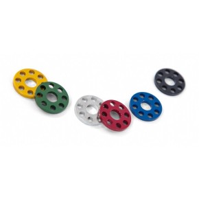 Ranelle alleggerite - Øinterno 6mm - Øesterno 18mm - Argento (10 pezzi) VT2105