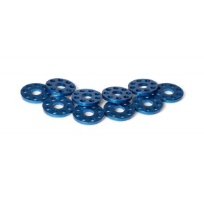 Ranelle alleggerite - Øinterno 6mm - Øesterno 18mm - Blu (10 pezzi) VT2105B