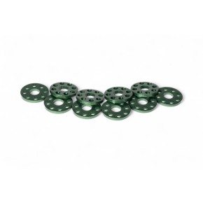 Ranelle alleggerite - Øinterno 6mm - Øesterno 18mm - Verde (10 pezzi) VT2105V