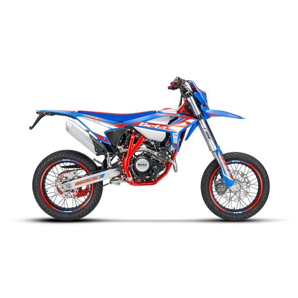BETA - RR MOTARD 125 R 2025 BLU E ROSSO