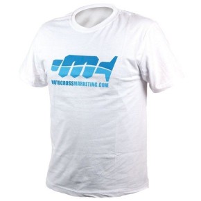 T-Shirt MOTOCROSS MARKETING - Bianco, taglia S GD001WS