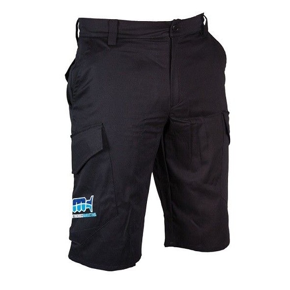 Pantaloni corti MOTOCROSS MARKETING - Nero, taglia S GD005NS