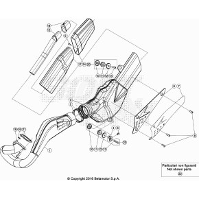 STAFFA SUPPORTO MARMITTA -PIEGATA-