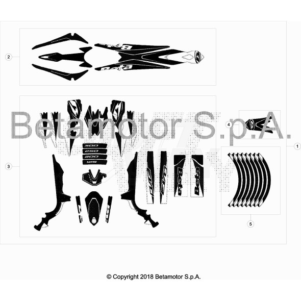 DECALCO SERIE COMPLETA EVO