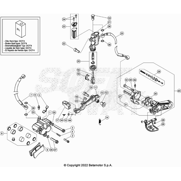GRUPPO PASTIGLIE FRENO