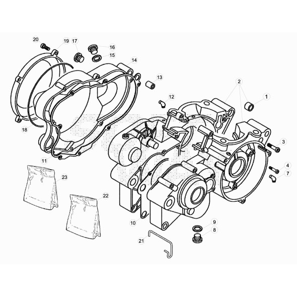 SERIE GUARNIZIONI EVO 2T 125CC