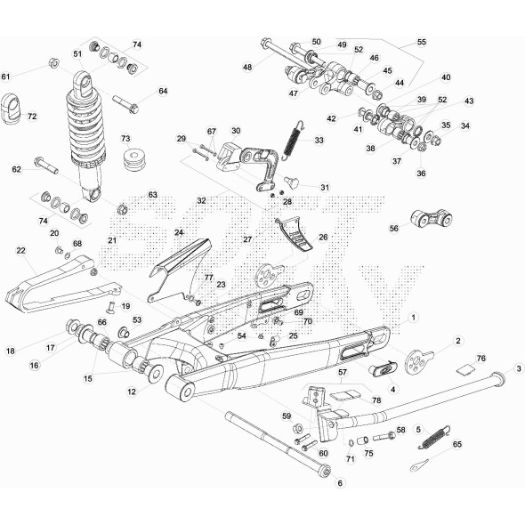 GOMMA SUPPORTO CAVALLETTO