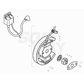 BOBINA ATE ELETTR. X SCOOTER ARK