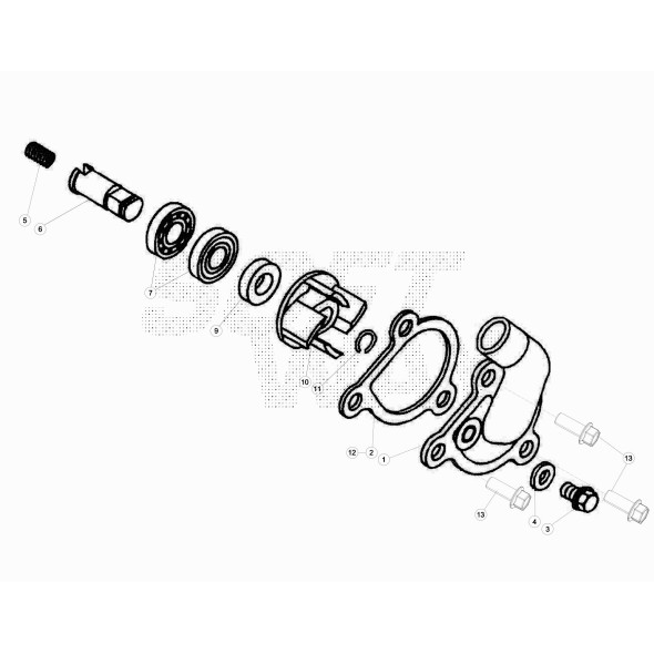 CUSCINETTO .19.5 (61800 - 2RS1)