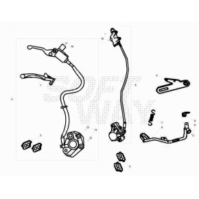 COPPIA PASTIGLIE FRENO POST. R10-R12