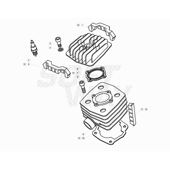 GUARNIZIONE CIL.CARTER RK6-50