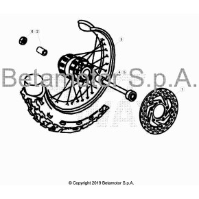 RUOTA ANTERIORE -COMPLETA-