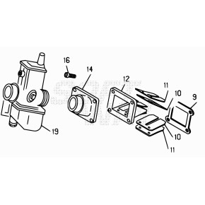 CARB. KEIHIN -REV3 2T C/CAVO REG.