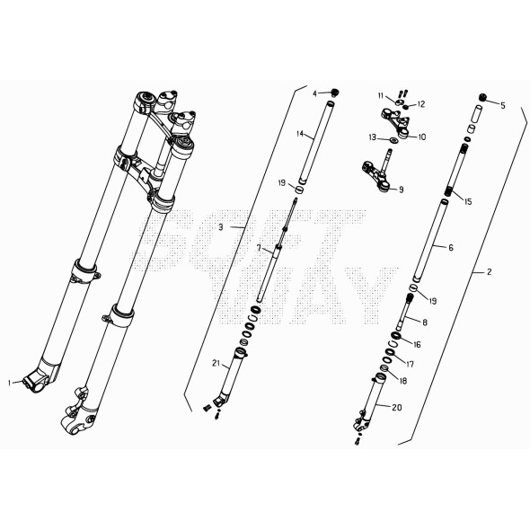 CARTUCCIA IDRAUL.FORCELLA .08049