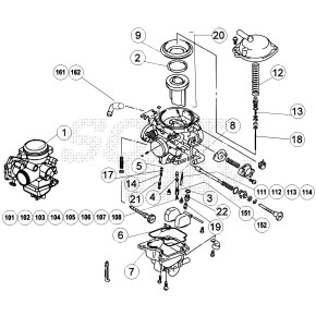 ANELLO OR VITE REGISTRO MISC.MIKUNI BSR