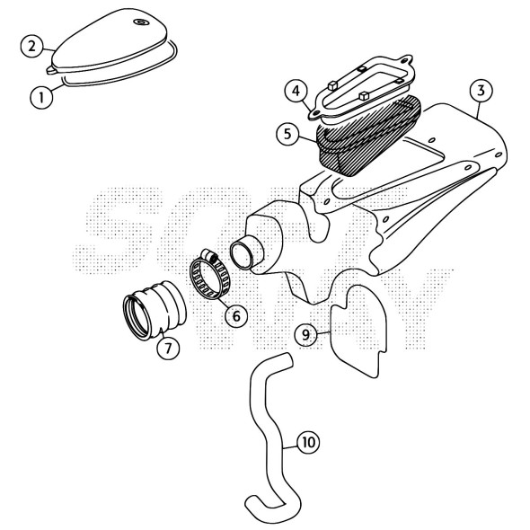 TUBO SFIATO OLIO REV 4T