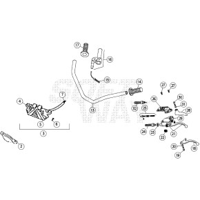 LEVETTA COMANDO ALZAVALVOLE LEVA 2102427