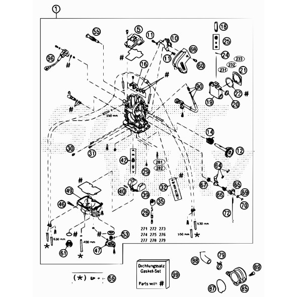 RONDELLA CONNETORE LEVA CARB.KEIHIN