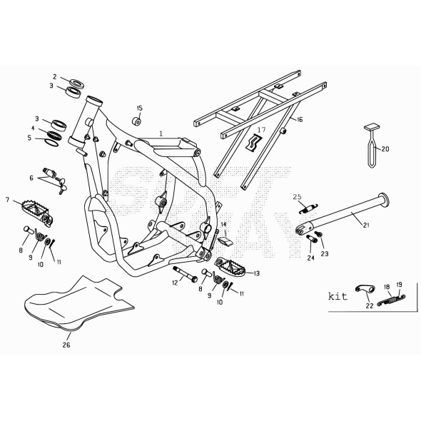 ANELLO INT.PARAPOLV.-STERZO- RR 4T