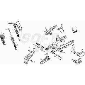 TAPPO FORC.NE D.35 RR 4T *GRIGIO ANTRAC*