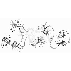 POMPA FRENO POST. RR 4T