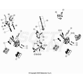 KIT PISTONE COMPL.POMPA FR.25.91180