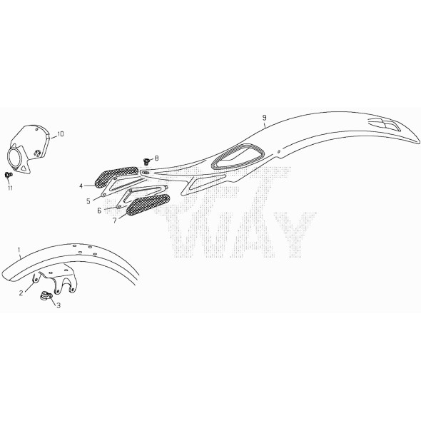 CONTENITORE GRIGLIA PARAF.POST.DX REV