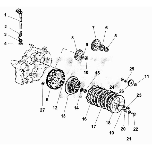 GABBIA A RULLI PER FRIZIONE (5103469000)
