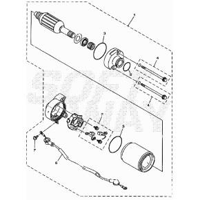 IMPIANTO MOTORINO AV.NTO RR4T125CC