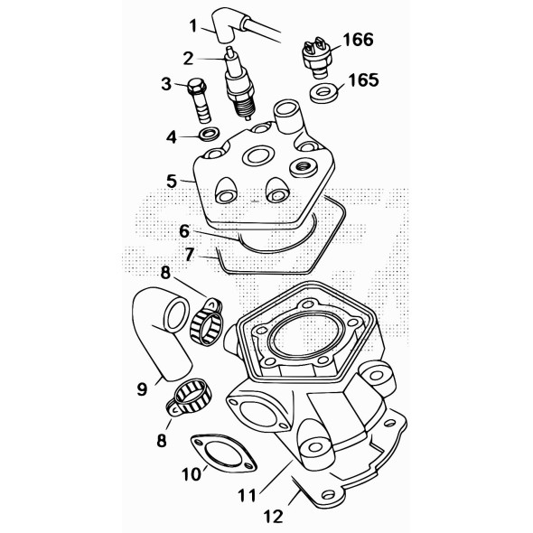 GUARNIZIONE SCARICO RR-50 16.80321.000