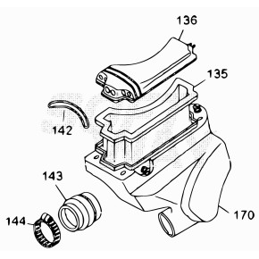 COPERCHIO SCATOLA FILTRO REV