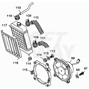SUPPORTO ELETTROVENTOLA REV