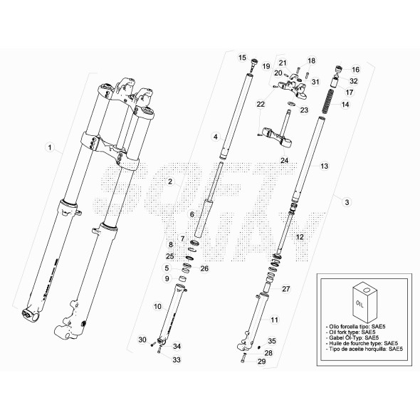 GRUPPO P/RUOTA DX FORC. EVO2T'12 /200