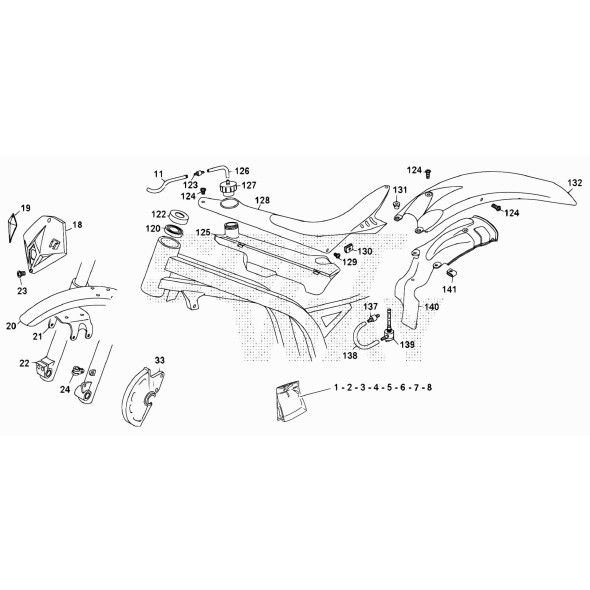 PARAFANGO POST.EVO80 SENIOR'11 C/DECALCO