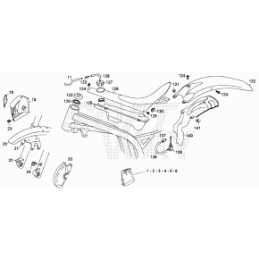 DECALCO COPRISERBATOIO EVO 80SENIOR'13