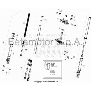 TUBO COMPL. FORCELLA D.40