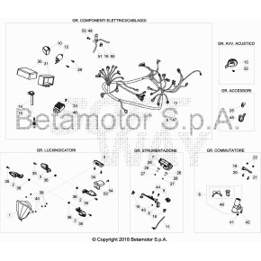 DISTANZIALE SUP.COMMUT. RR50 FORC. D.40