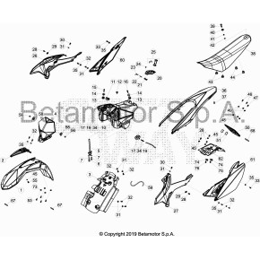 PARAFANGO POST.RR -ROSSO-