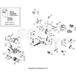 KIT PASTIGLIE FRENO PINZA 014360200